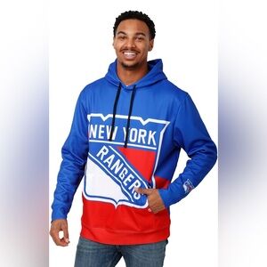 NWT SZ Small FOCO Men's NHL Team Logo Fashion Long Sleeve Pullover Hoodie